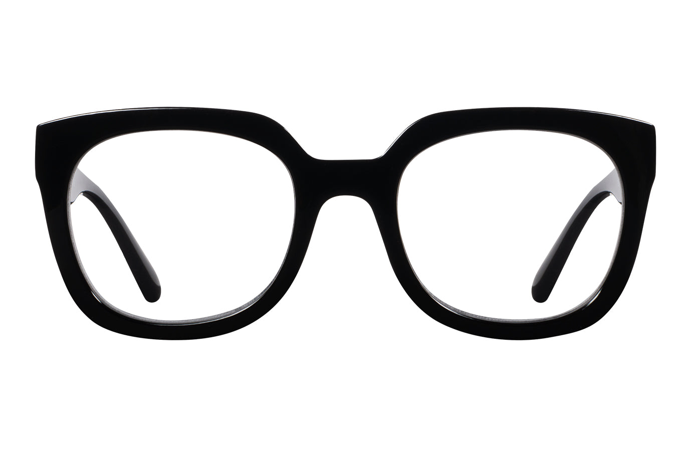 Image of UNNI solid black Reading Glasses BÄSTSÄLJARE