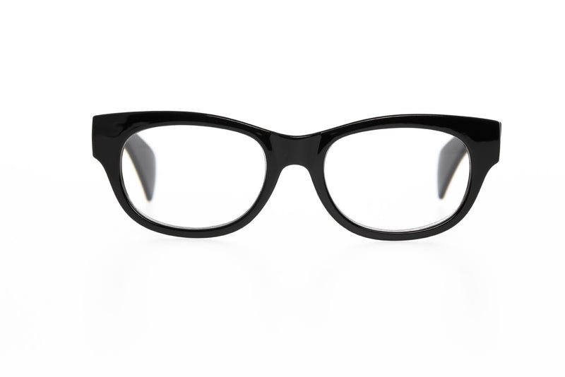 ROGER solid black Reading Glasses 50% Rabatt