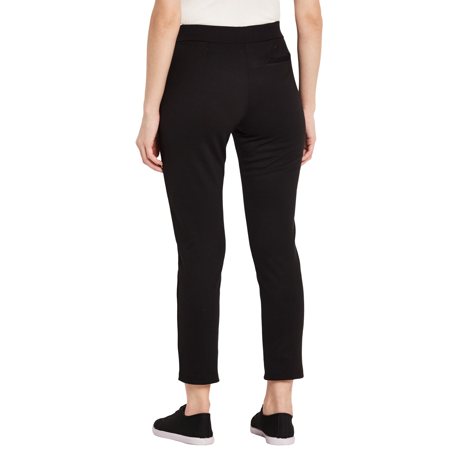 Matty M. Women's Ponte Navy Legging Pants with India