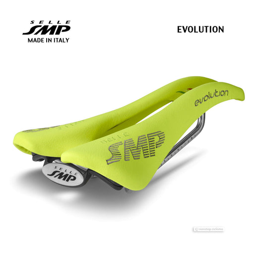 Selle SMP COMPOSIT Saddle : YELLOW FLUO — Nonstop Ciclismo Gear