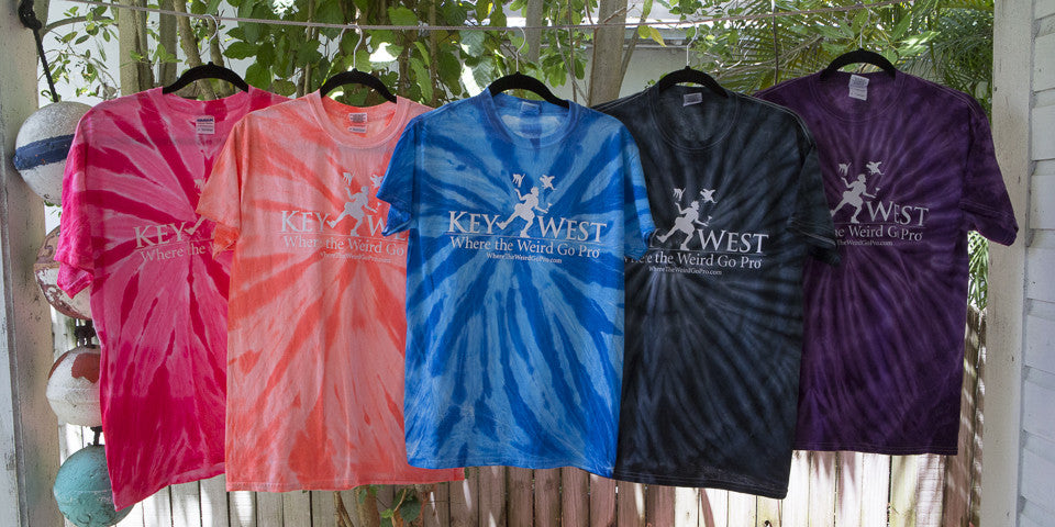 Men's Tie-Dye T-Shirts – Key West Where The Weird Go Pro (tm)