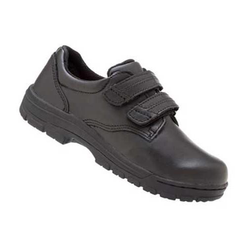 ascent black school shoes