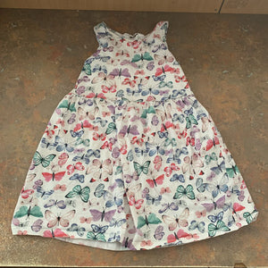 H&M butterfly dress (size 4-6)