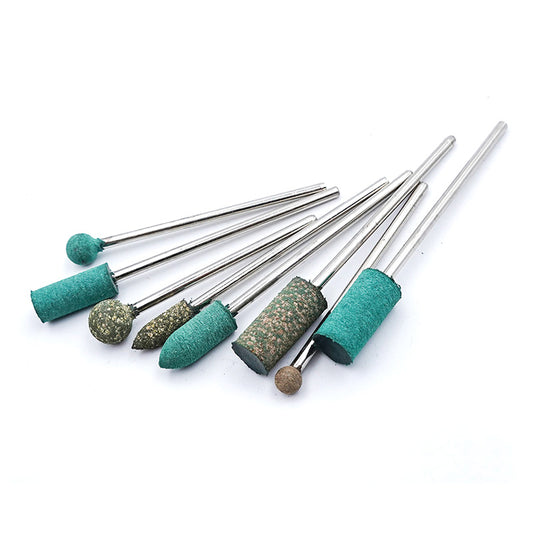 HIPOGT 100Pcs Polishing Kit Polishing Bits Buffing Wheel Set Mandrel  Polishing Tool for Watch and Jewelry Yello 3mm Shank