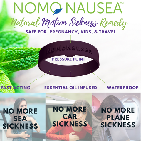 Can seasickness bands really work? Natural motion sickness remedy - NOMO Nausea peppermint waterproof sea-bands