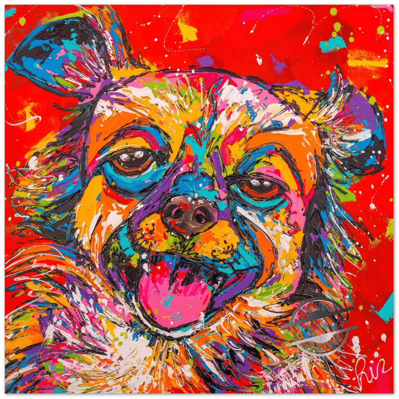 POSTER CHIHUAHUA - Happy Paintings