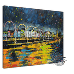 Art Print Pontjesbrug by night - Happy Paintings