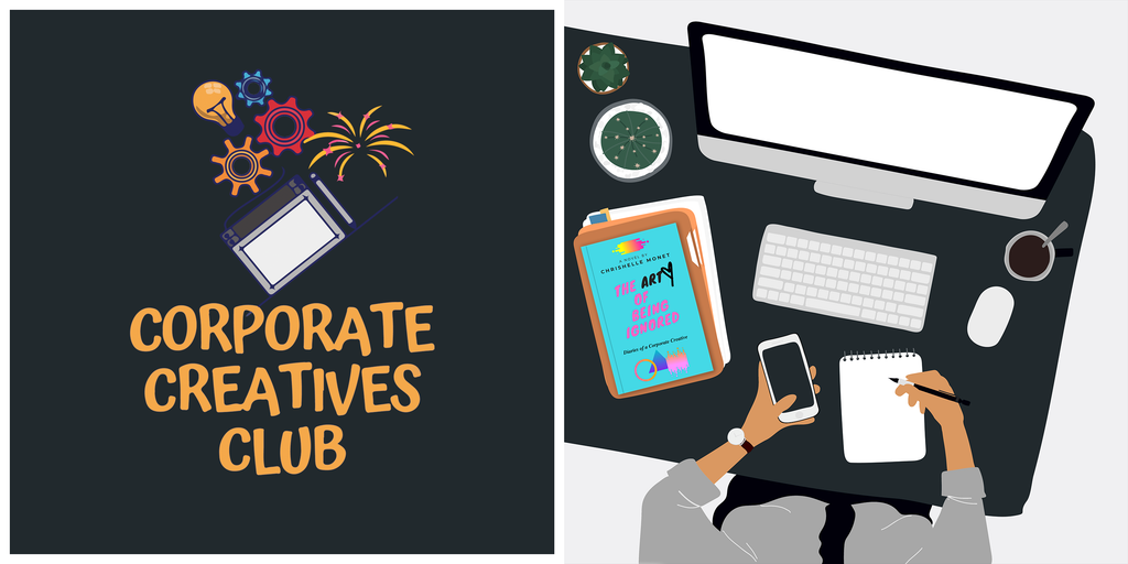 Corporate creative club logo