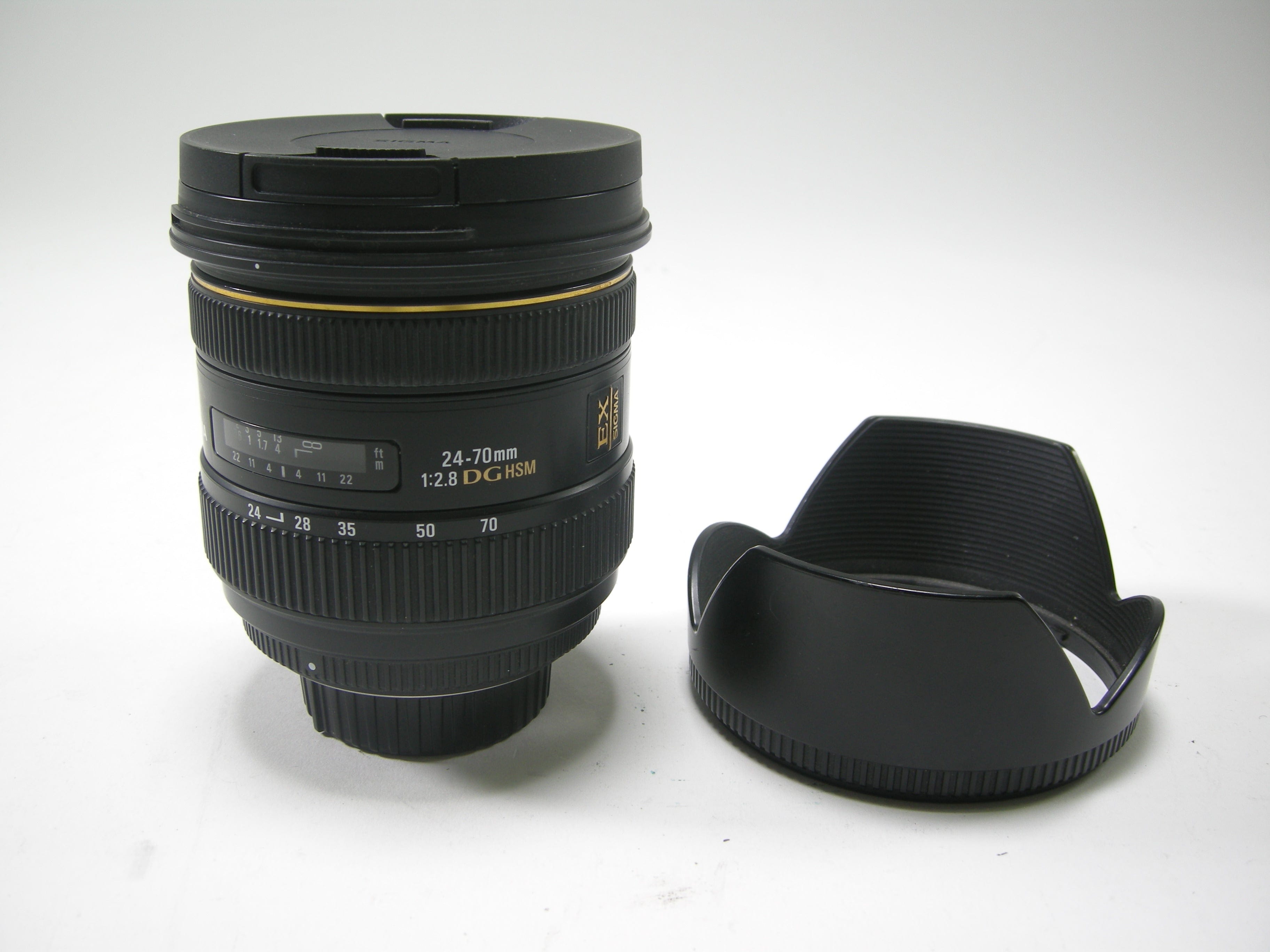 Sigma EX DG HSM 24-70mm f2.8 Nikon F Mt.