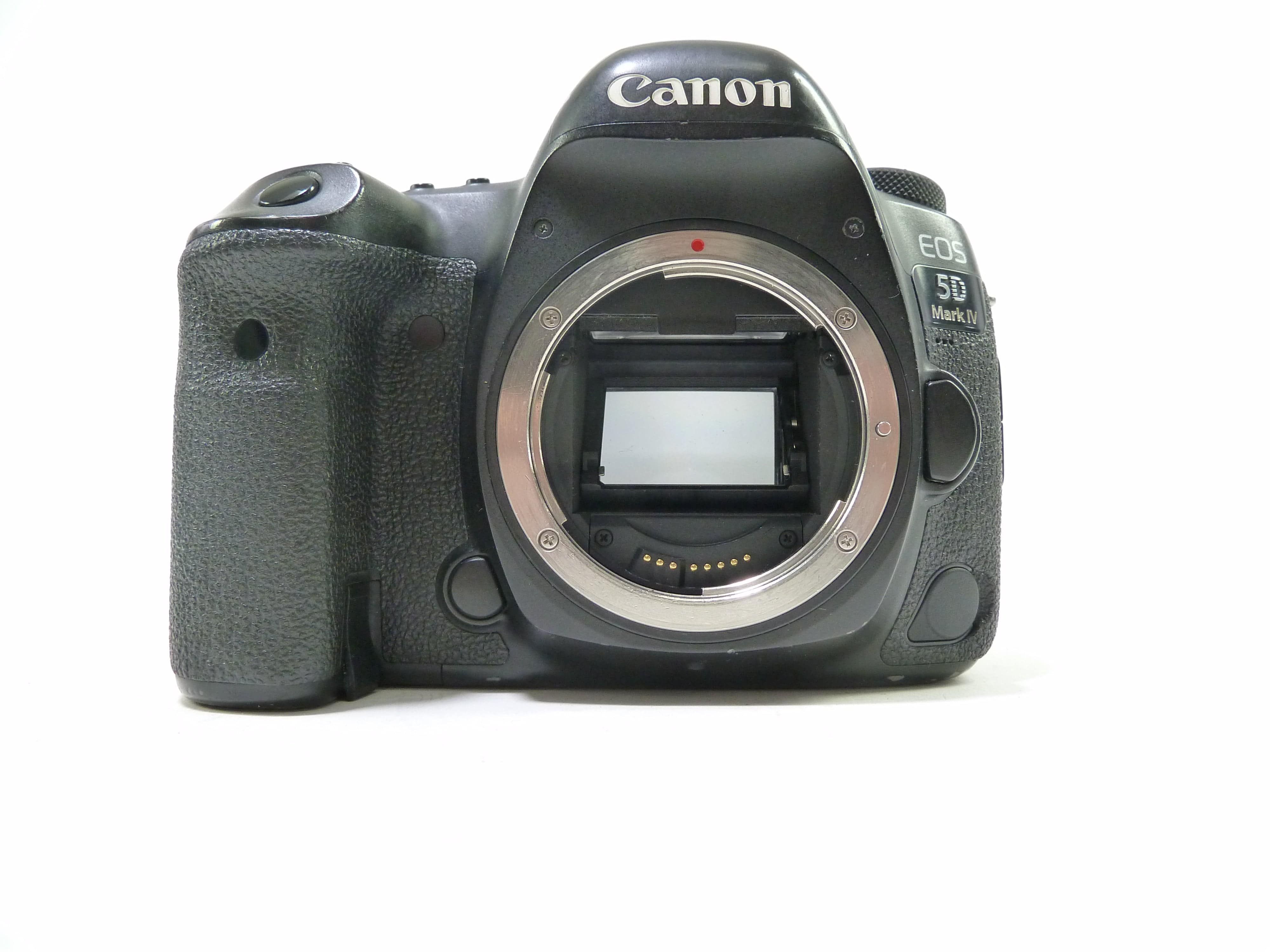 Canon 5D Mark IV Digital SLR camera body - Shutter count 226,475