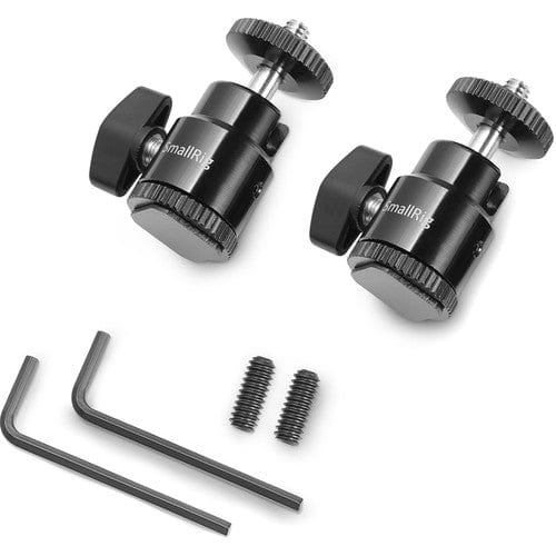SmallRig 1/4" Camera Hot shoe Mount with Additional 1/4" Screw (2pcs Pack) 2059