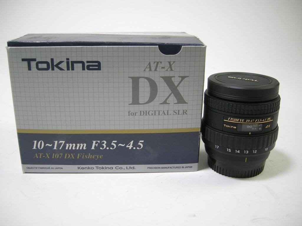 Tokina AT-X Fisheye 10-17mm f3.5-4.5 DX Nikon F