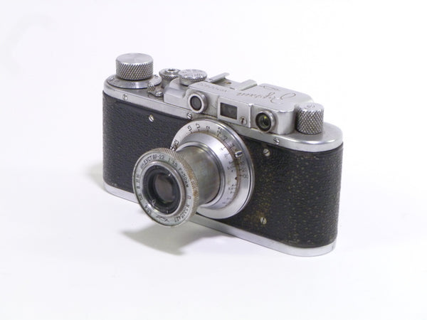 Zorki 1C Rangefinder w/ Industar-22 50mm F3.5 Lens 35mm Film Cameras - 35mm Rangefinder or Viewfinder Camera Zorki 302422