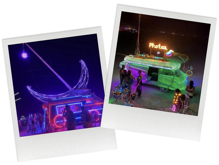STELAR Burning Man 2022 - luna art car