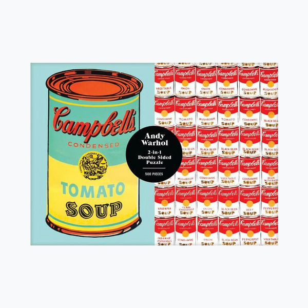 Andy Warhol Soup Can Crayons + Sharpener [Book]