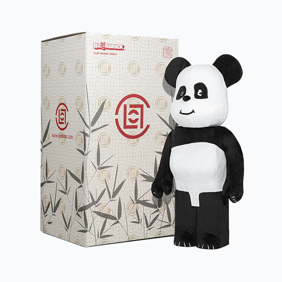 CLOT x Be@rbrick Clot Panda 100% & 400% | www.fleettracktz.com