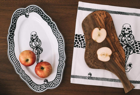 Harry Potter Voldemort's Death Eater Serving Platter