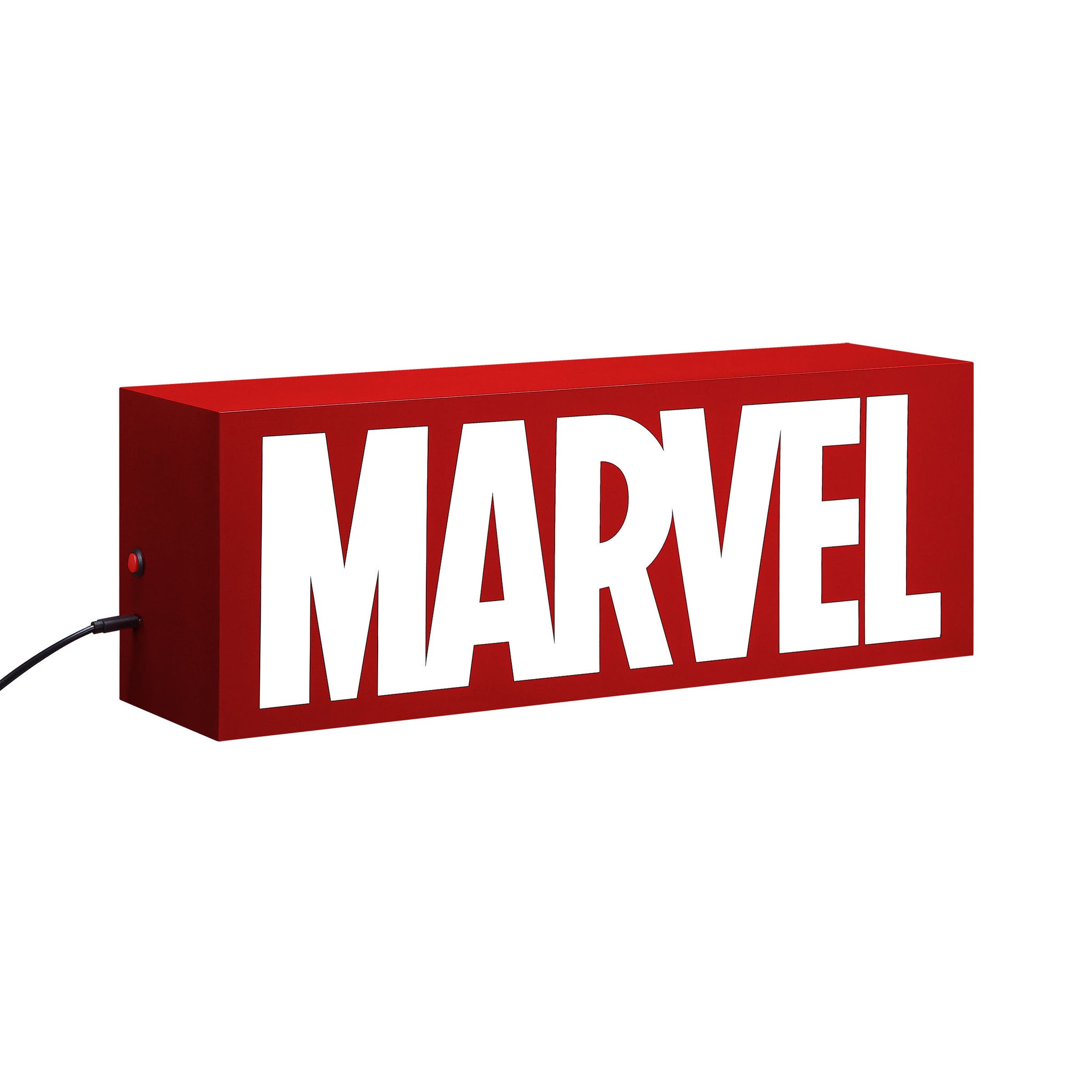Maar zoet juni Marvel Red Premium Acrylic Large Logo Light Box – Ukonic