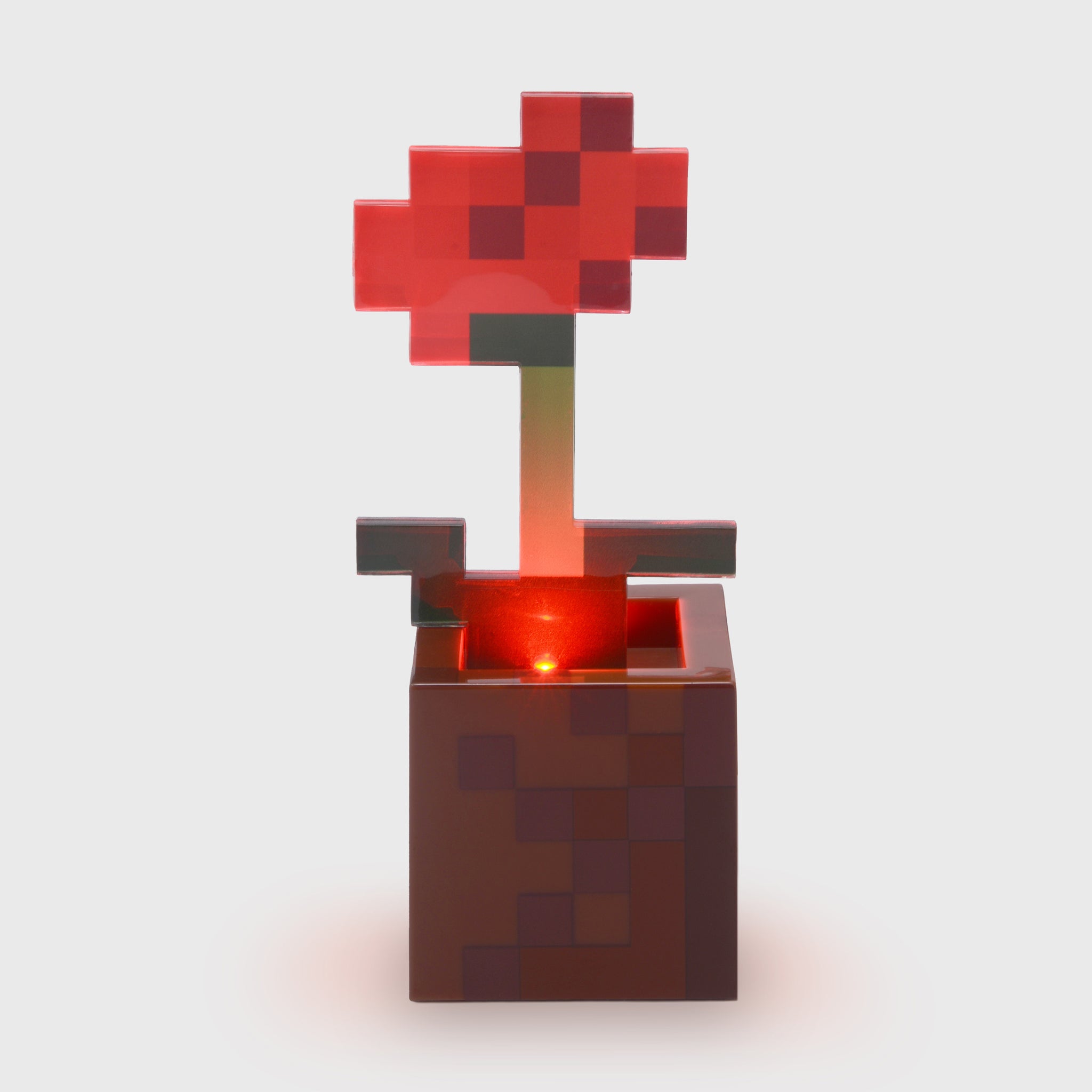 Minecraft Orange Tulip and Poppy Flower Pot Mood Lights –
