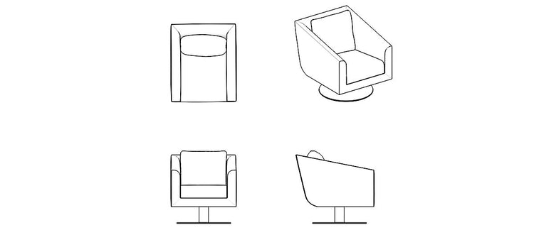 Ada 360 Armchair Technical Specs