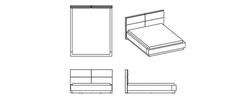 Technische specificaties Istanbul bed