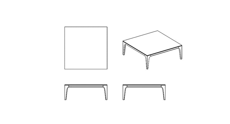 Pietra Coffee Table Technical Specs