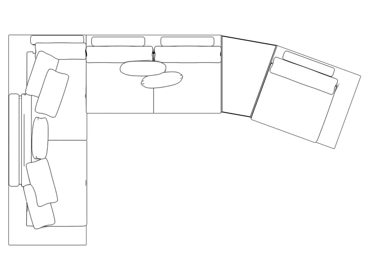 Bikom Corner Wide Sofa Technical Specs