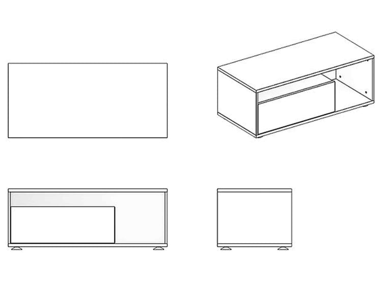 Laire Nightstand 36,2'' Technical Specs