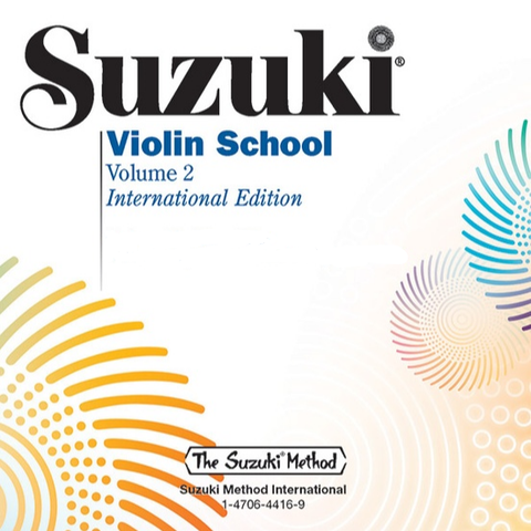 Suzuki Violin School, Volume 2 - CD Performed by Wiliam Preucil, Jr.