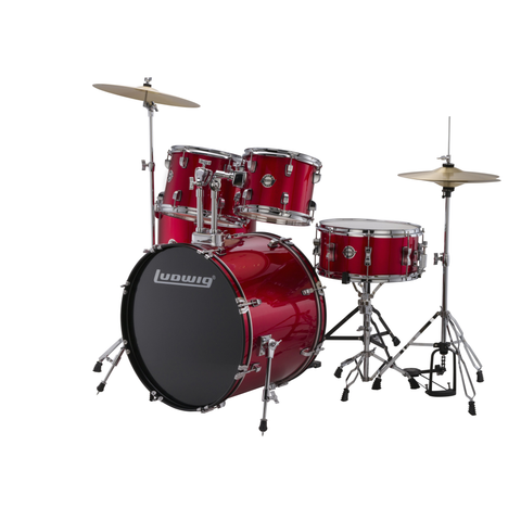 Ludwig Accent Fuse 5-Piece Drum Set Bundle – Woodsy's Music