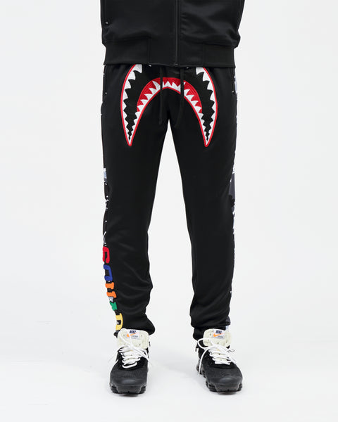 shark mouth sweatpants