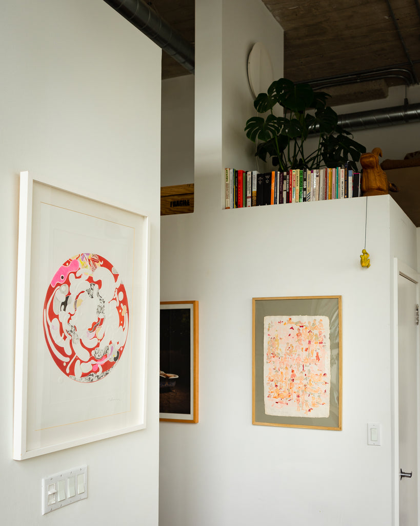 A collection of House.506’s favourite works of art, including this piece by Belmin Pilvneli, pictured left.