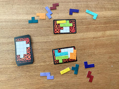 Ubongo Travel Game - example of puzzles