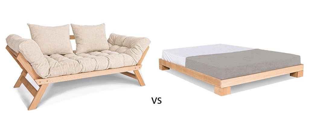 Folding Sofa Bed vs Double Bed