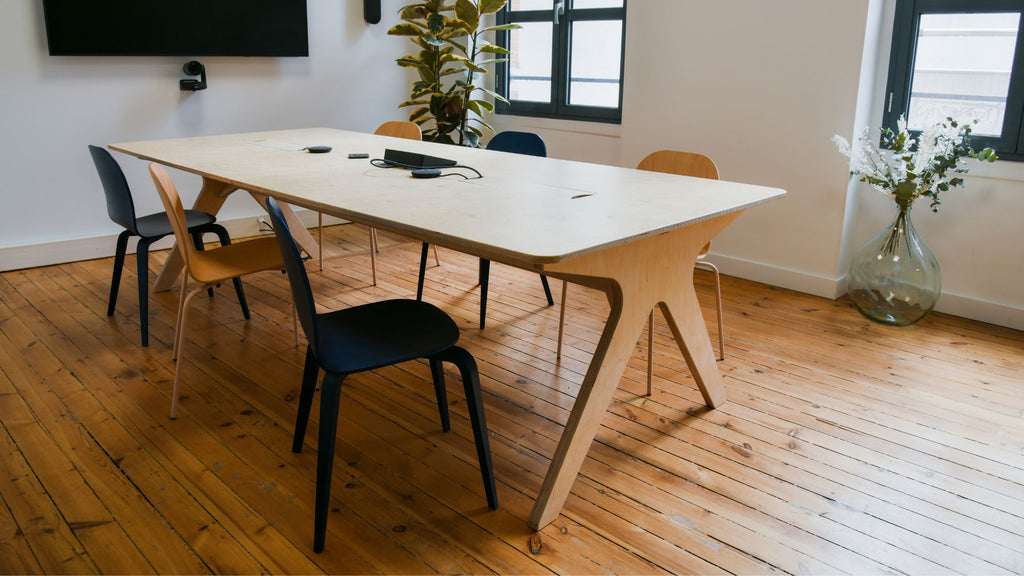 chaises dépareillées bureau 