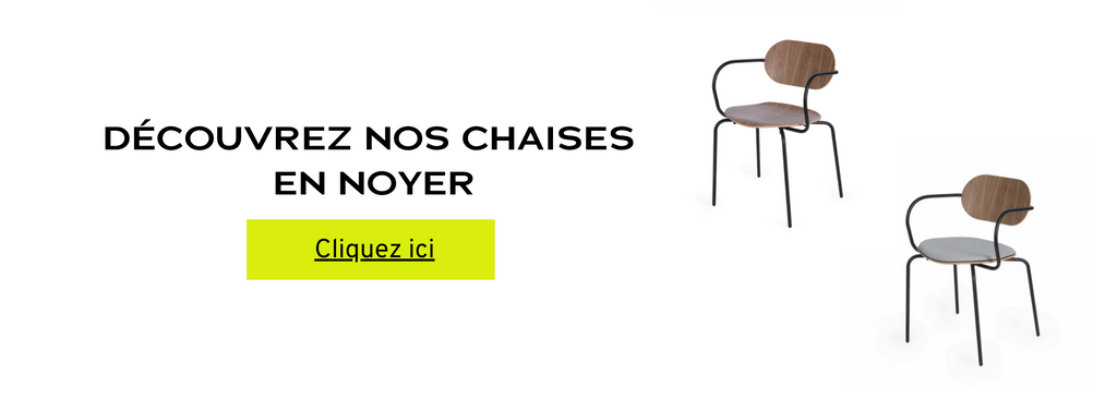 chaise en noyer