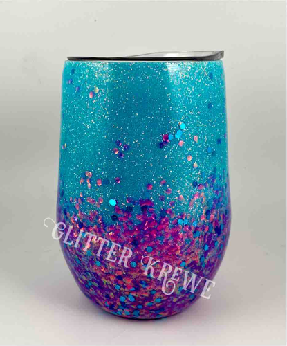 Custom Grinch Tumbler – Glitter Krewe