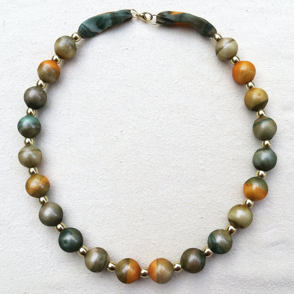 Large Myrtle Bead Necklace- 24inch – Myrtlewood Gallery