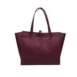 burgundy bag leather