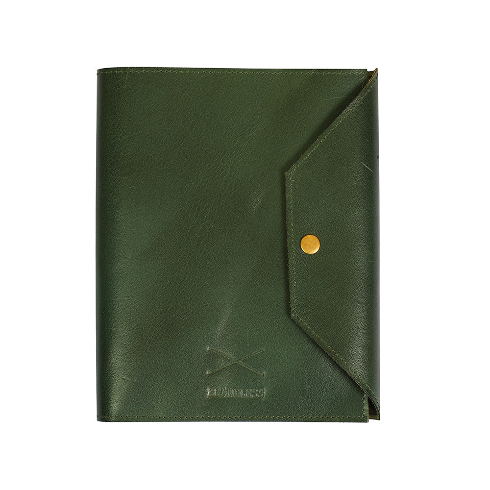 Memo Book 0.1- Dark Green Leather-image-3