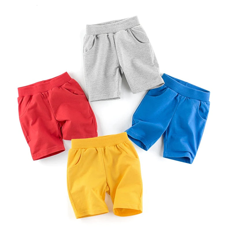 Boys Pocketed Shorts