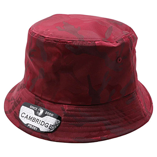 Cambridge Shiny Camo Bucket Hats