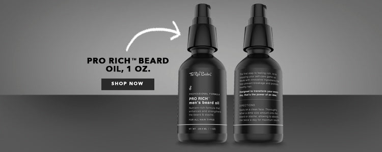 The Rich Barber Pro Rich Beard Oil, 1 oz.