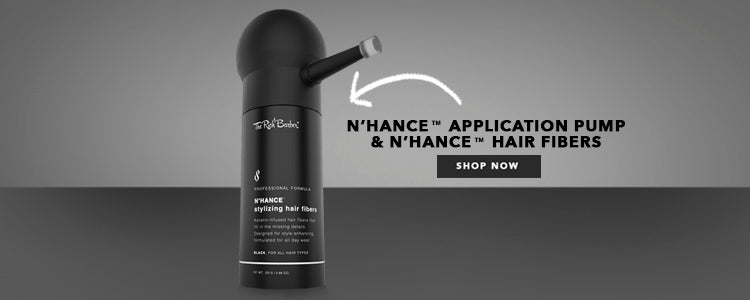 The Rich Barber N'hance Hair Fibers and N'hance Application Pump