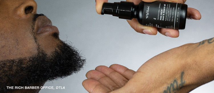 The Rich Barber Beard Oil for growing and maintaining your beard