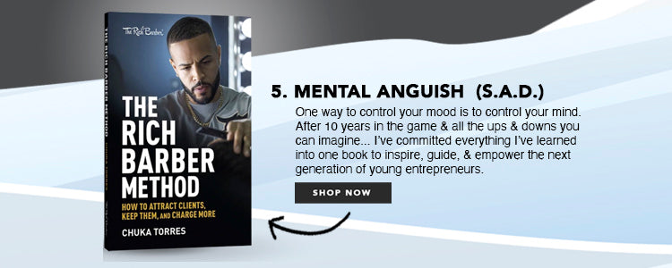 One way to control your mood is to control your mind. After 10 years in the game & all the ups & downs you can imagine... I’ve committed everything I’ve learned into one book to inspire, guide, & empower the next generation of young entrepreneurs. 
