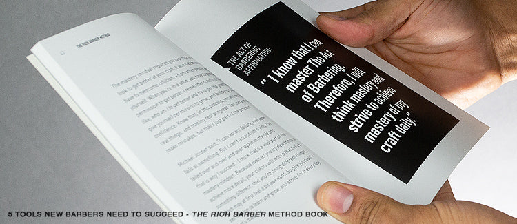 The Rich Barber Method Book by Chuka Torres