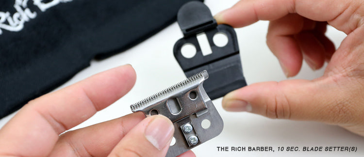 The Rich Barber Blade Setter for Zero Gap in Trimmers