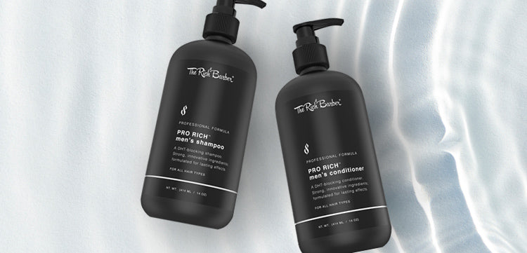 The Rich Barber Pro Rich Shampoo and Conditioner Set