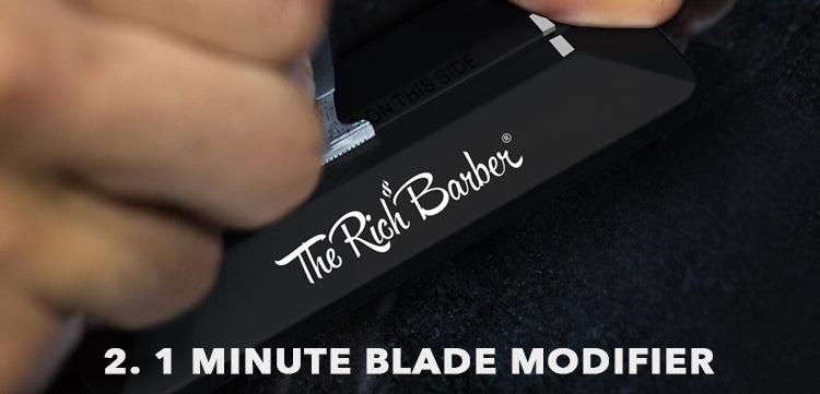 The Rich Barber 1 Minute Blade Modifier